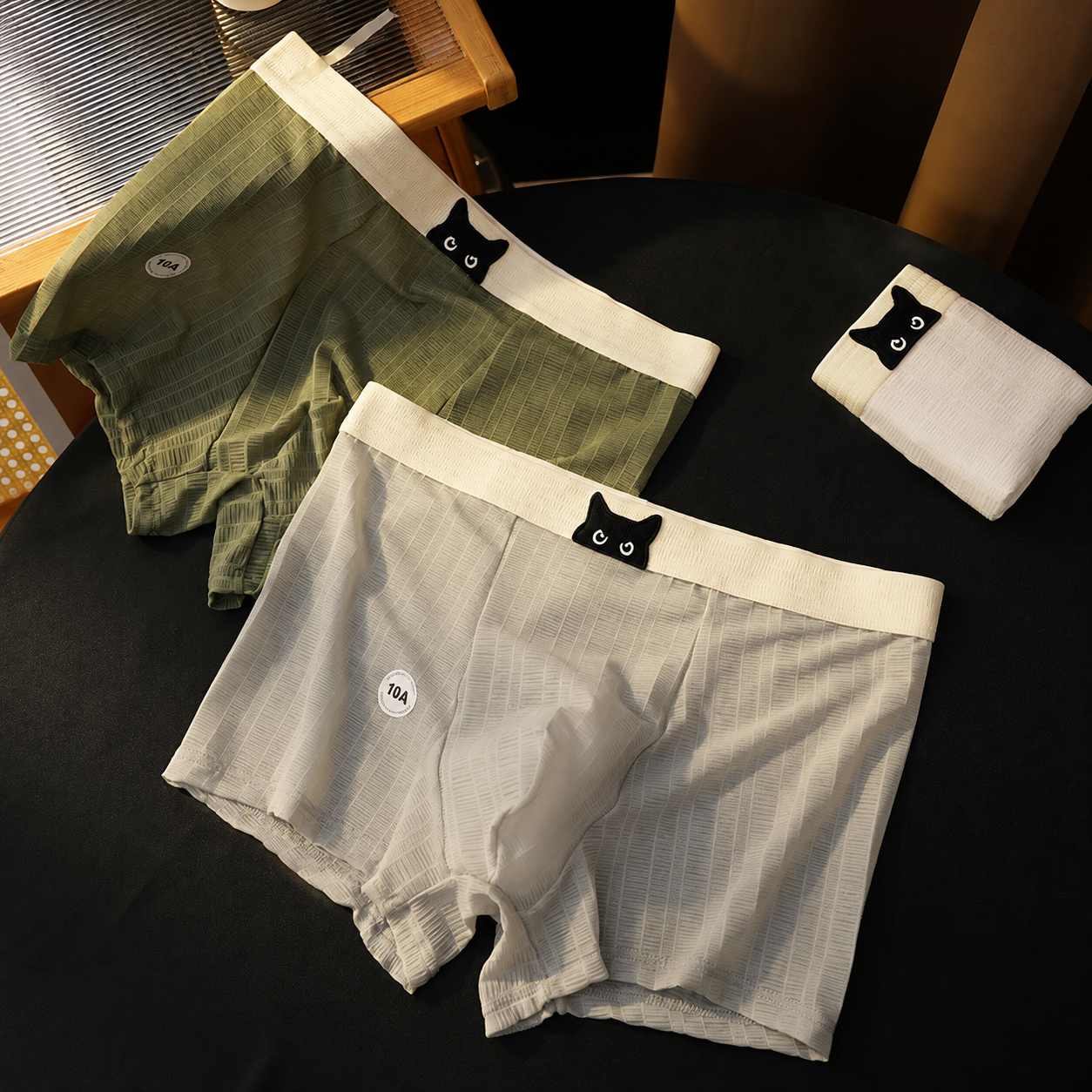 Antibacterial Ultra-Thin Breathable Bubble boxer brief